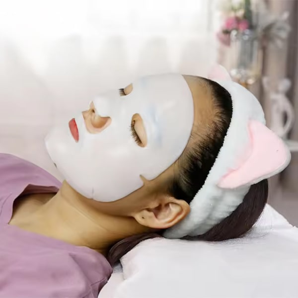 مزایای استفاده از ماسک کلاژن کریستال رنگ سفید