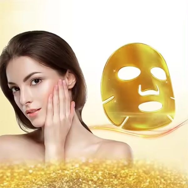 نحوه استفاده از ماسک ورقه‌ای زرد کلاژن کریستال