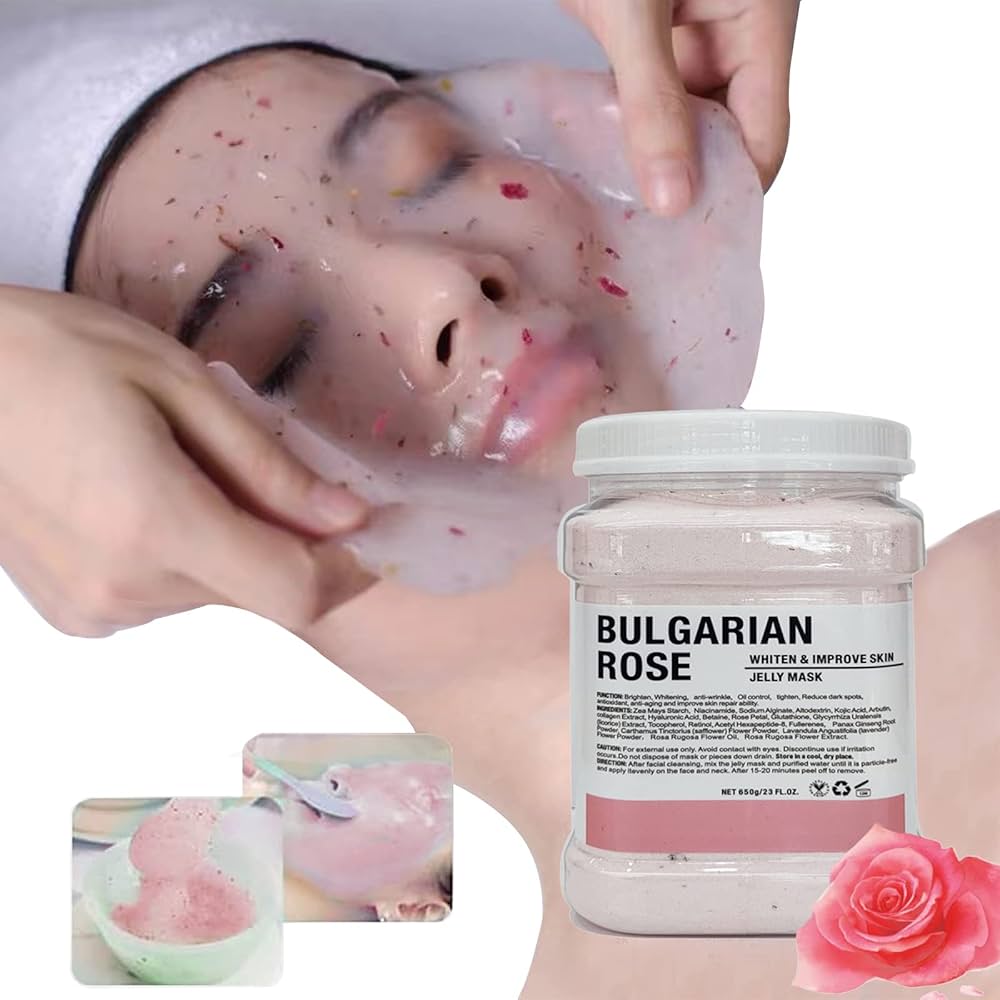ترکیبات ماسگ هیدروژلی گل رز 