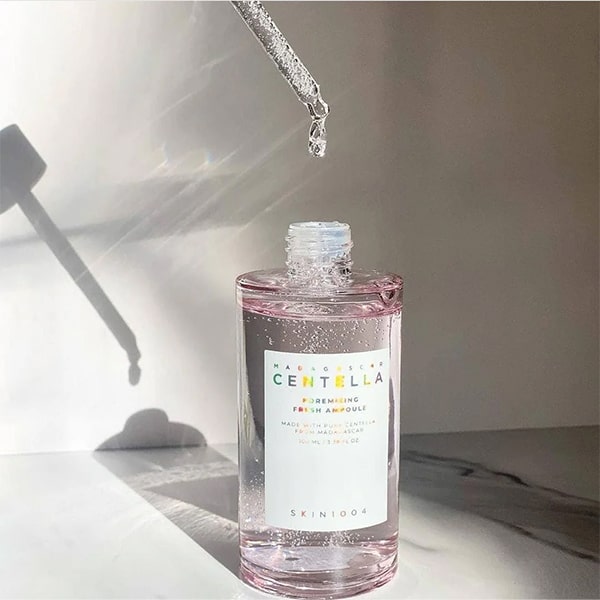 Our Centella control and pore-shrinking ampoule